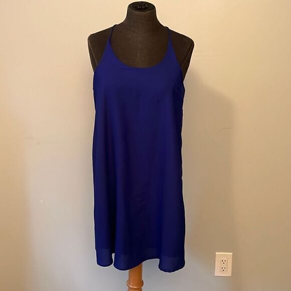 Truth NYC Women's Mini Racerback Sleeveless Dress - Picture 1 of 7